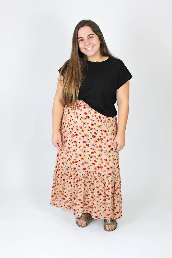 Beautiful Day Midi Skirt