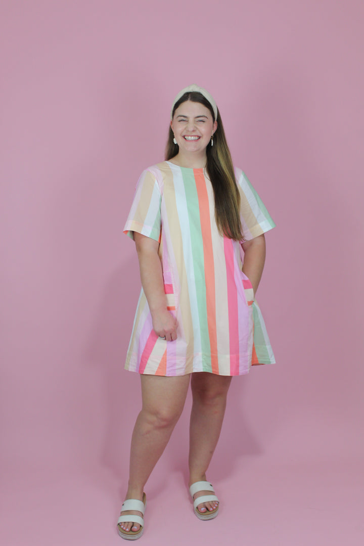 Bold Joy Striped Dress