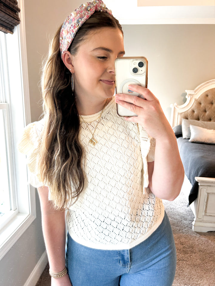 Cotton Field Knit Top