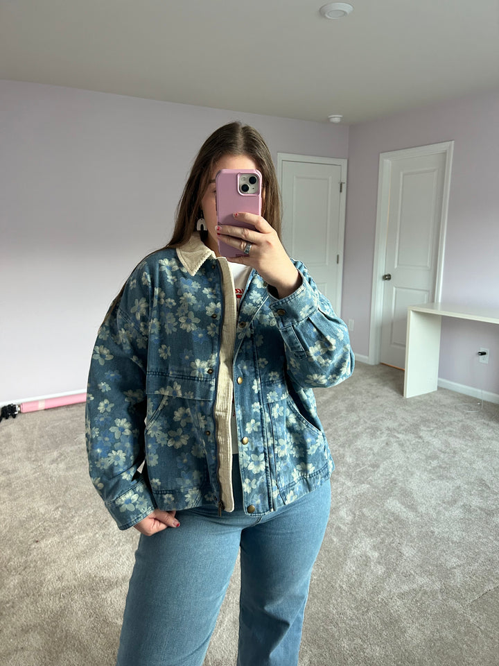 Wildflower Jean & Corduroy Jacket