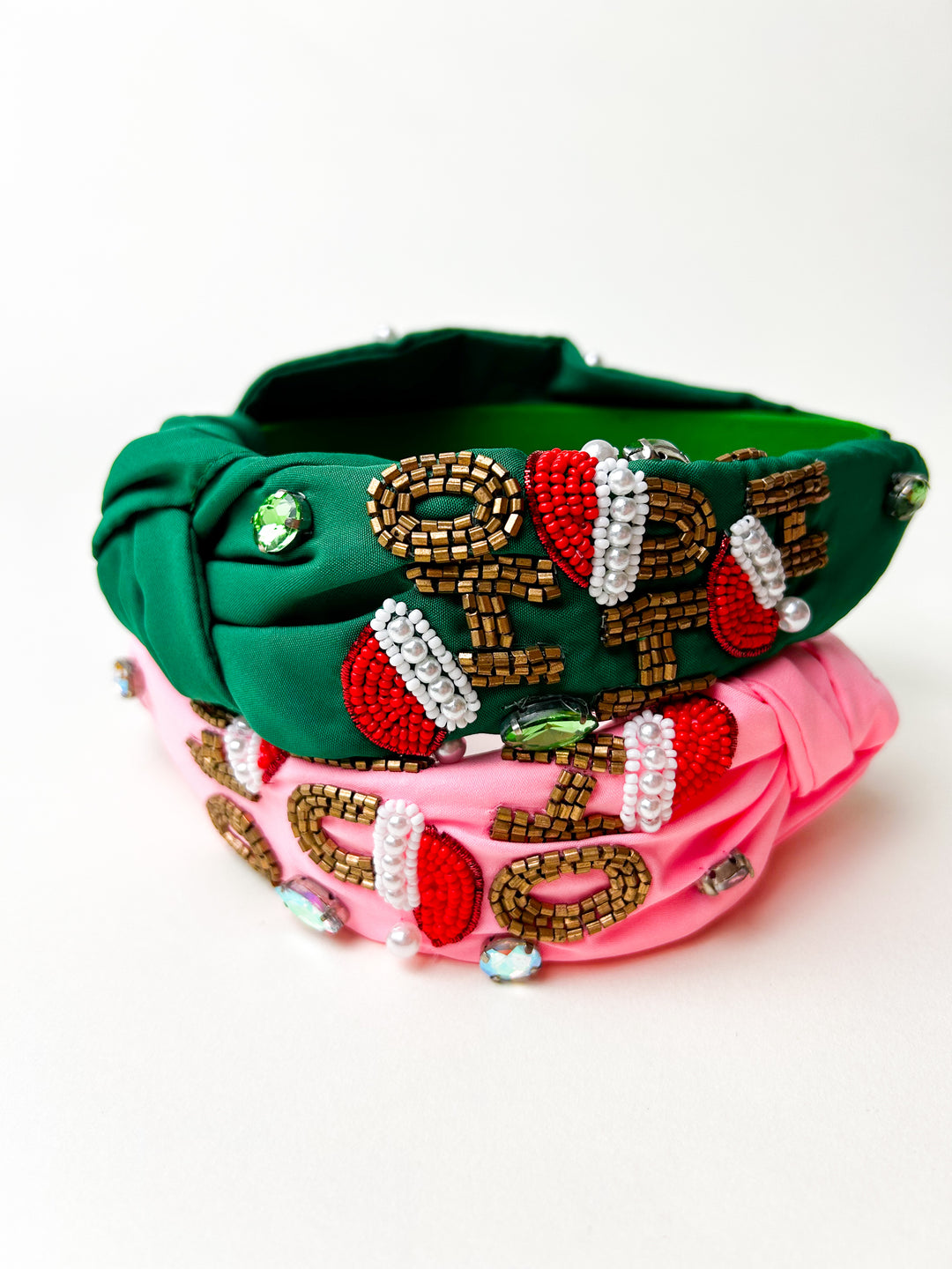 Christmas Beaded Headbands