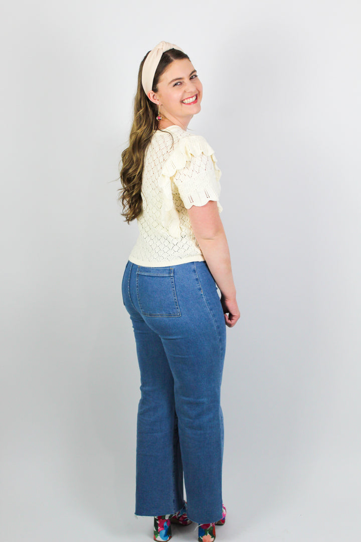 Cotton Field Knit Top