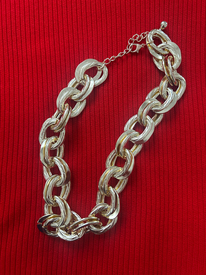 Thick Gold Chain Necklace