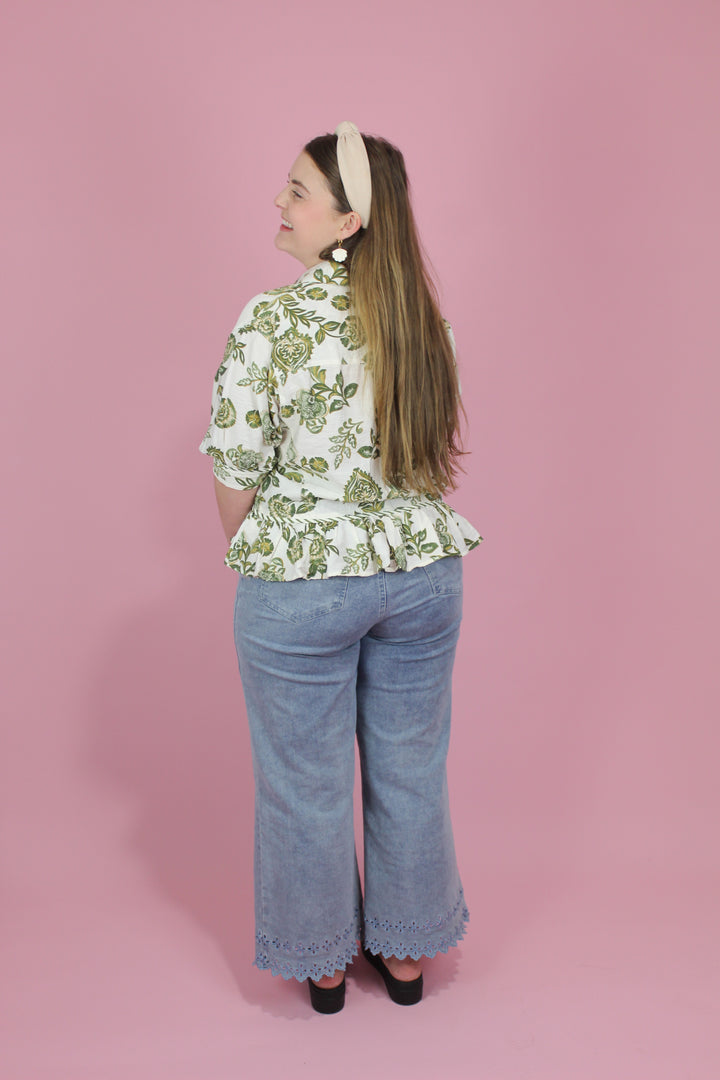 Bright Days Paisley Top