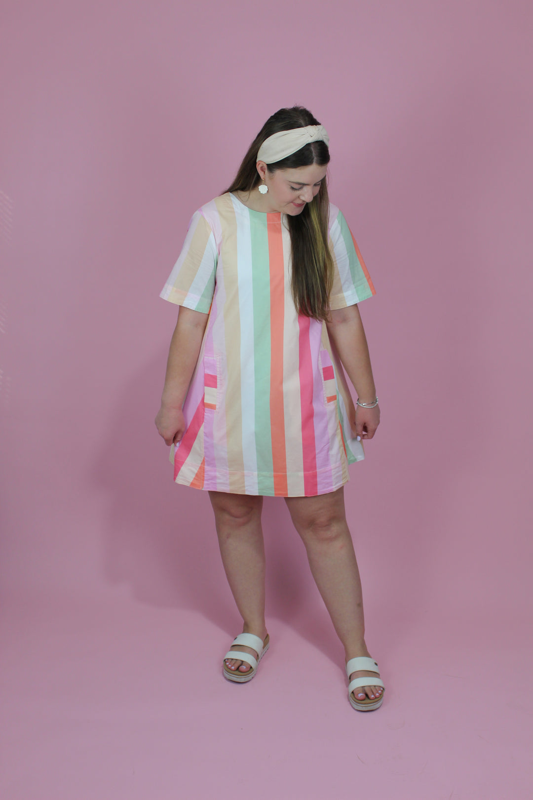 Bold Joy Striped Dress