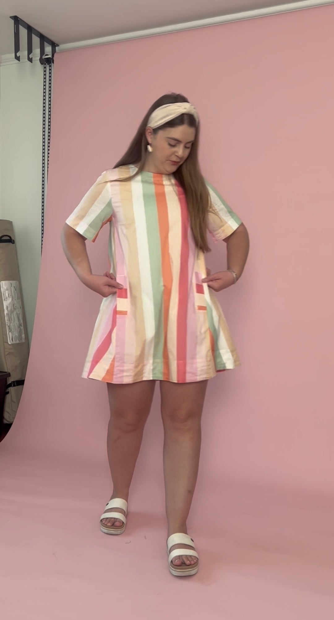 Bold Joy Striped Dress