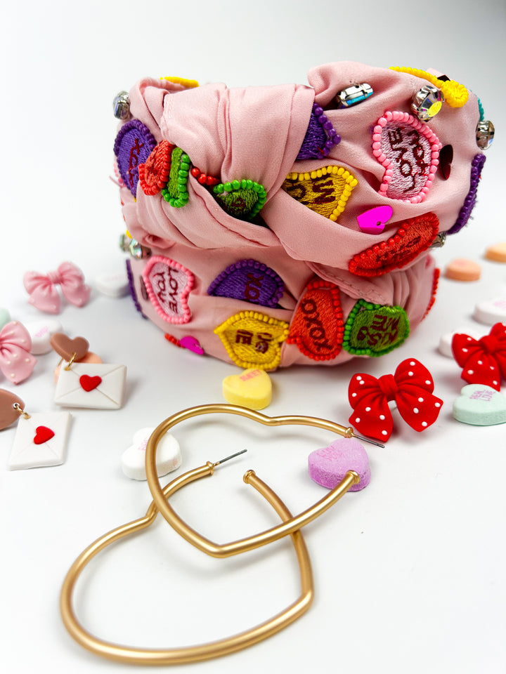 Valentine’s Patch Headband