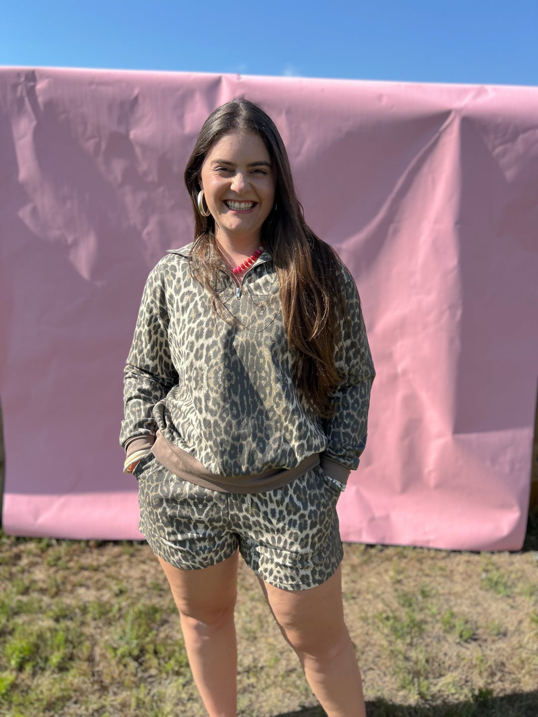 Washed Cheetah Set
