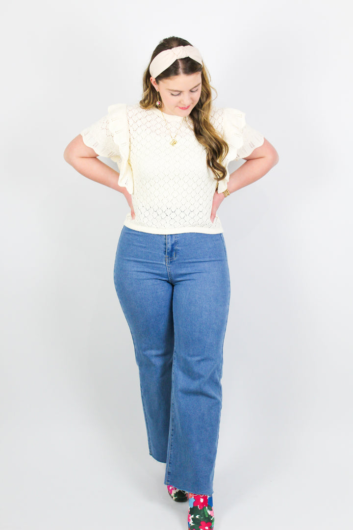 Cotton Field Knit Top