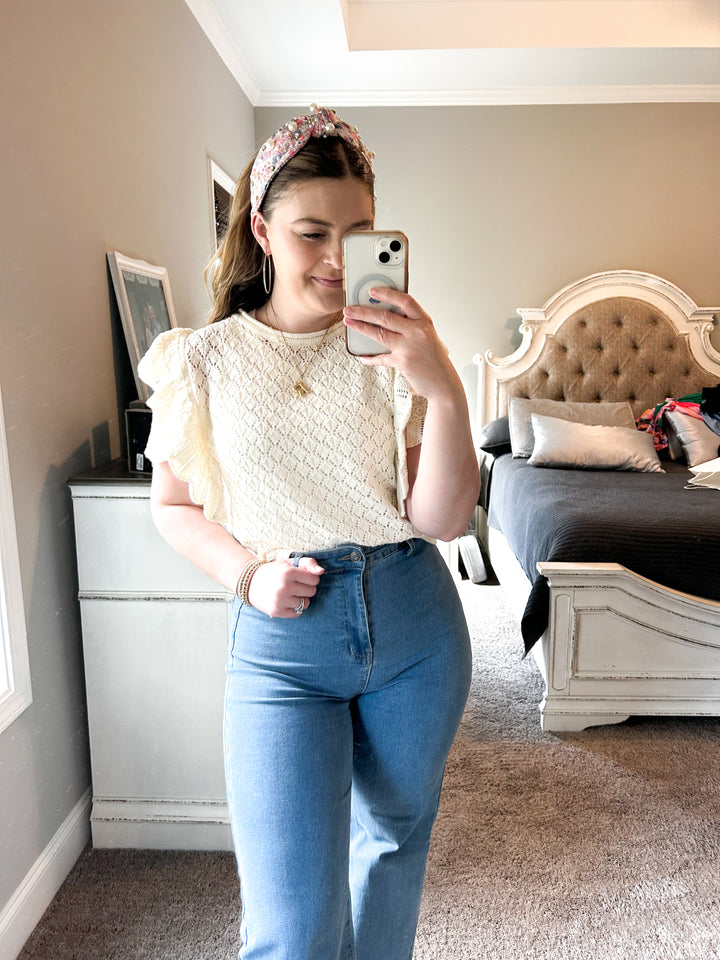 Cotton Field Knit Top