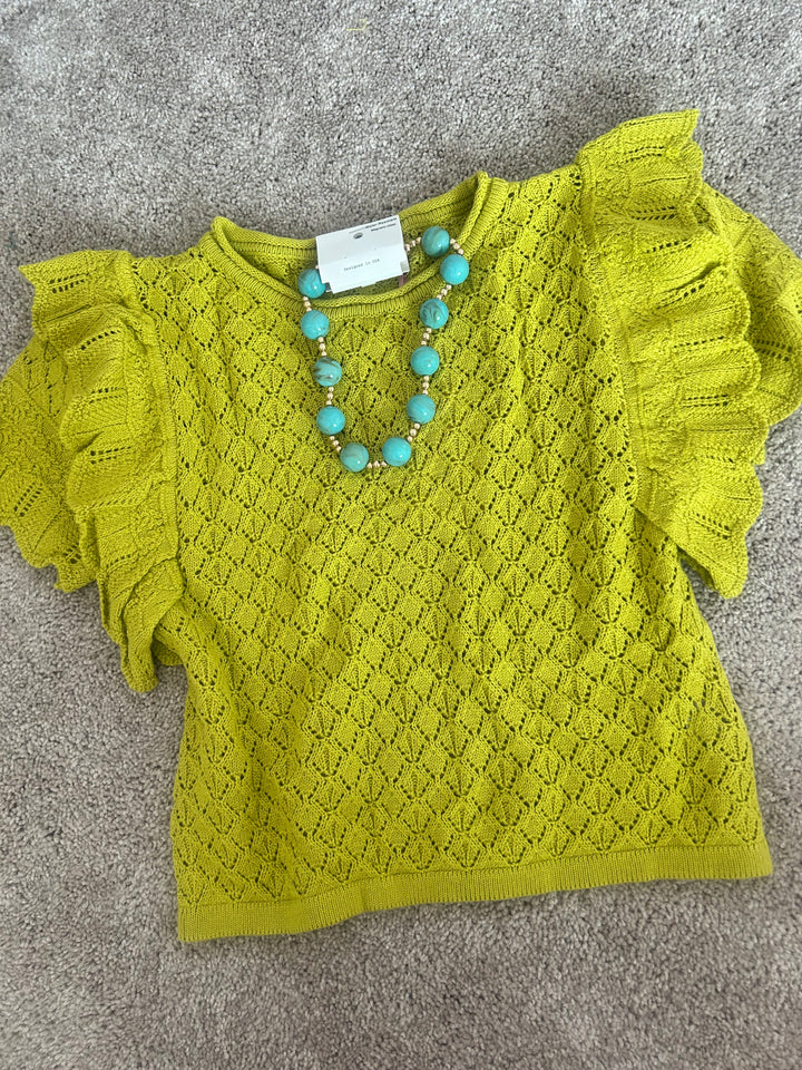 Cotton Field Knit Top
