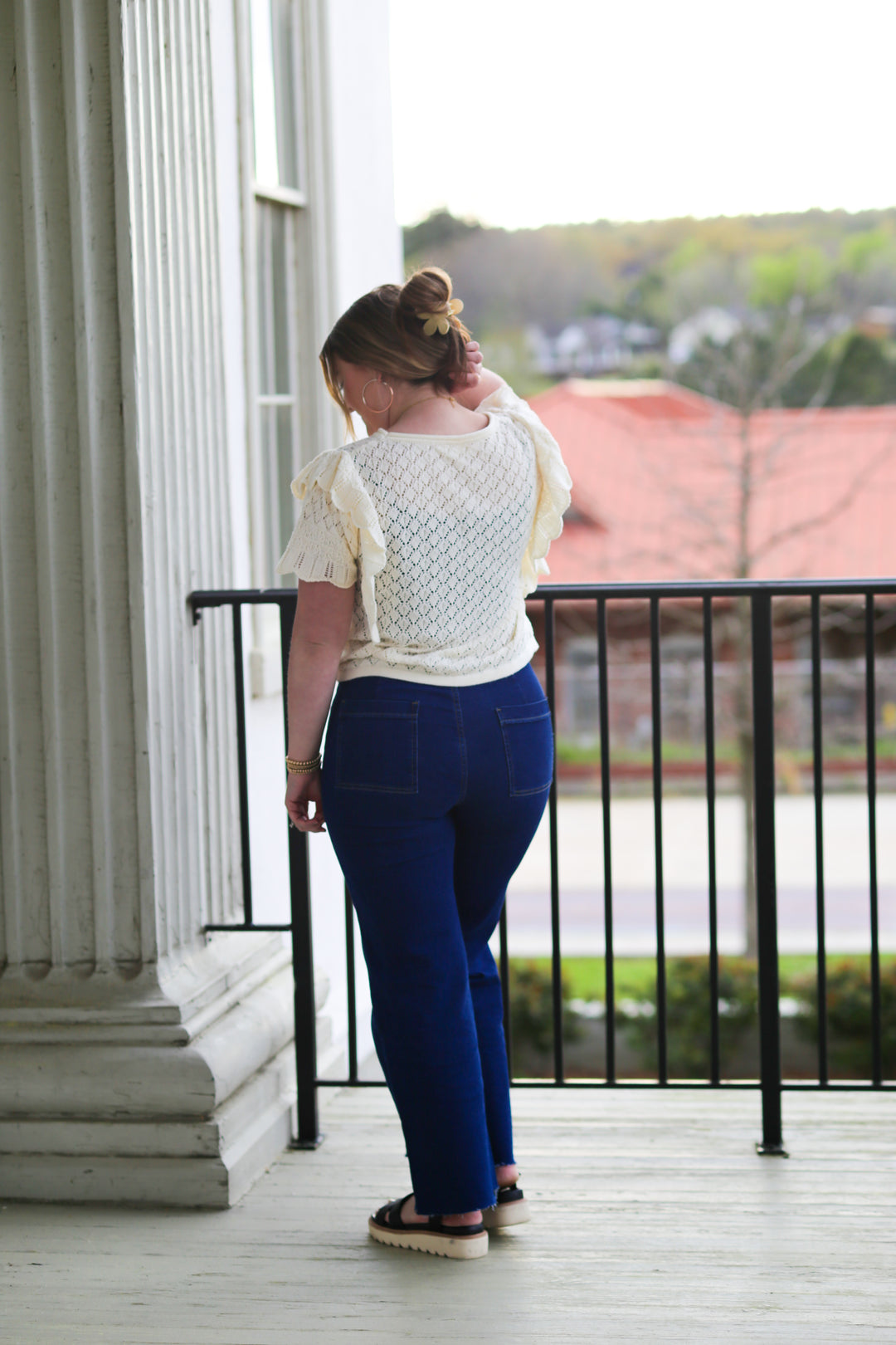 Cotton Field Knit Top