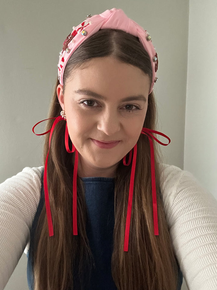 Christmas Beaded Headbands