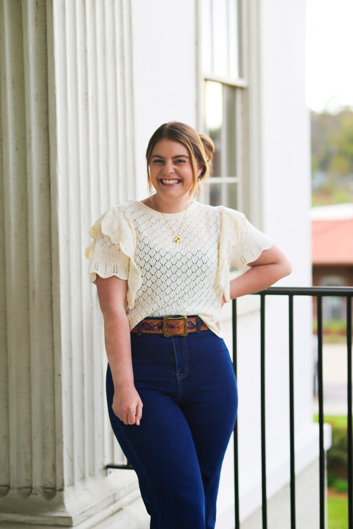 Cotton Field Knit Top
