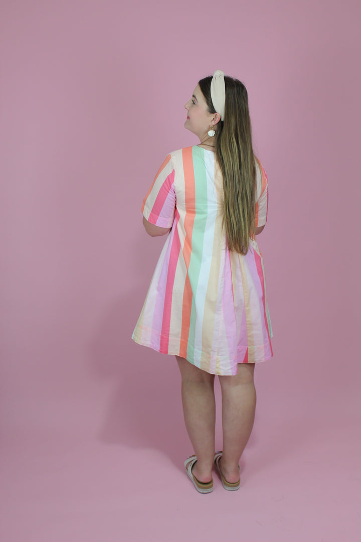 Bold Joy Striped Dress