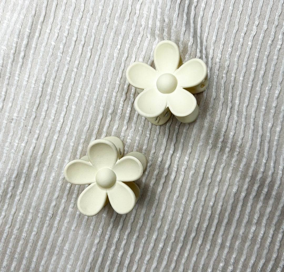 Flower Mini Claw Clips