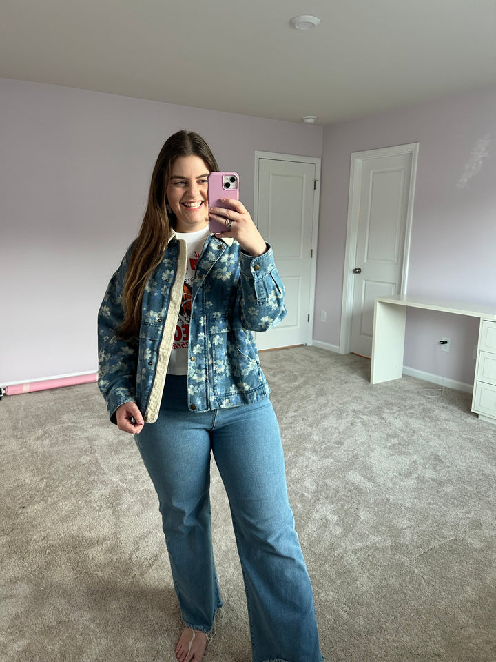 Wildflower Jean & Corduroy Jacket