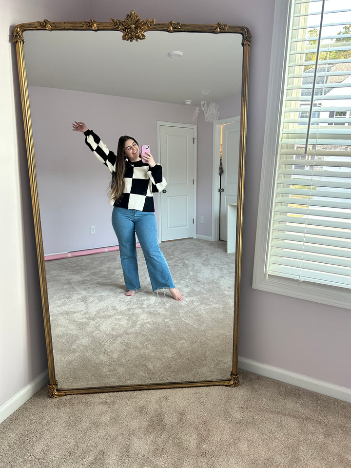 Good Things Checker Sweater