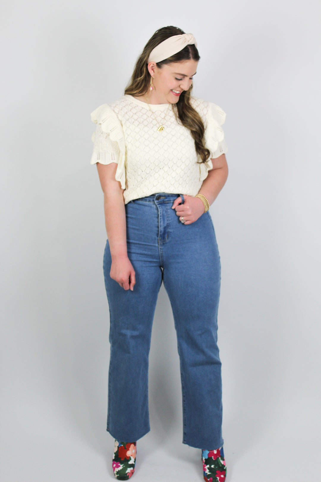 Cotton Field Knit Top