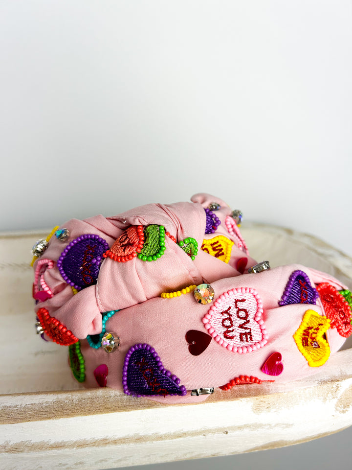 Valentine’s Patch Headband