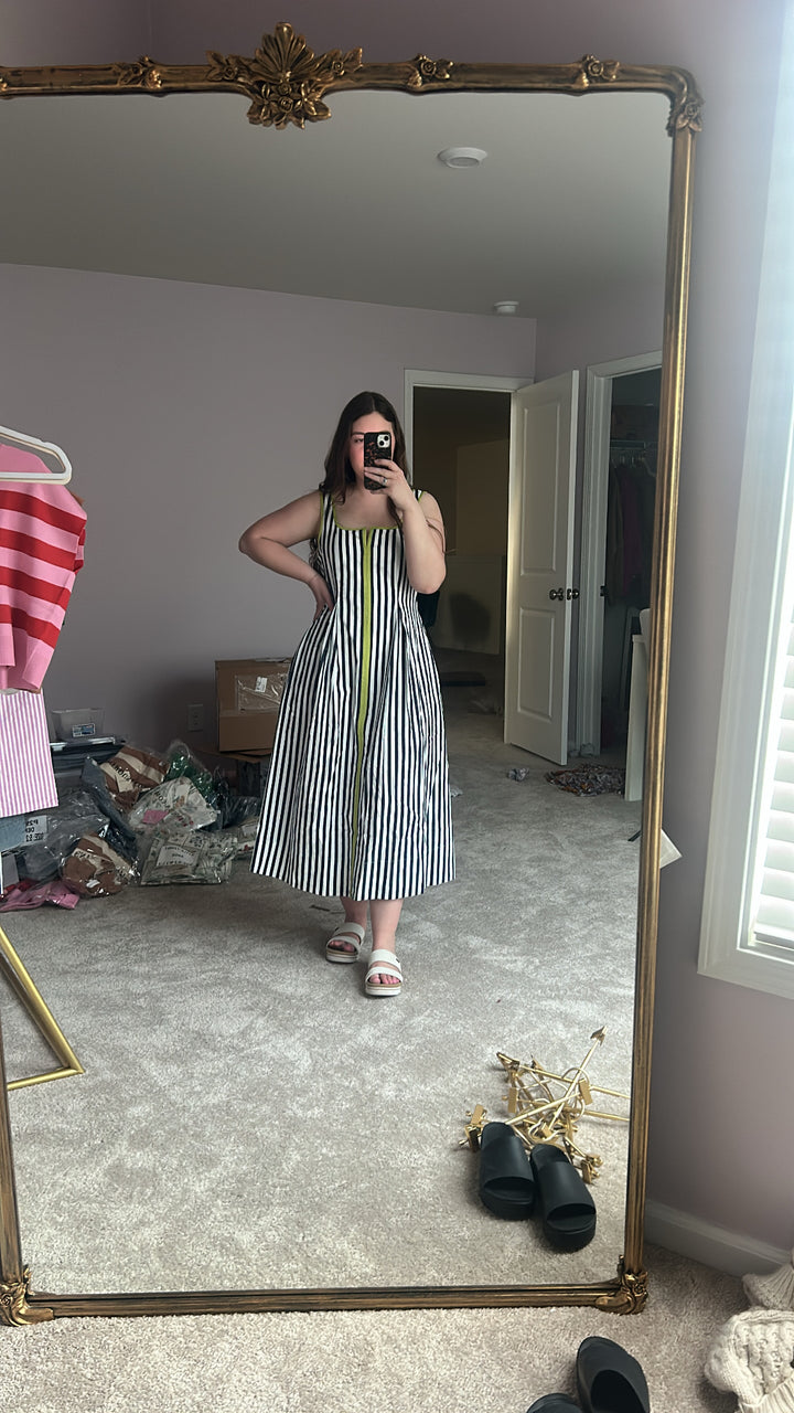 Blue Lagoon Stripe Dress