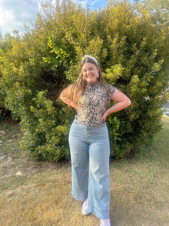 Spotted Cheetah Top
