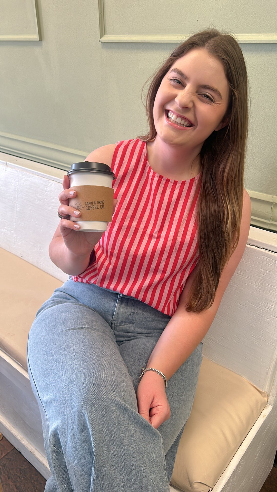 With Love Stripe Top