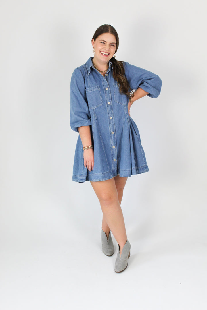 Denim Darling Dress