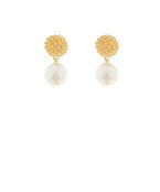 Pearly Golden Earrings